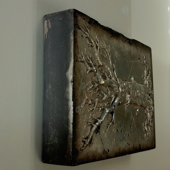 Sid Dickens SZ-191 "Tree of Life Evolution" silver Memory-Block *Rare & Retired* - Picture 4 of 8